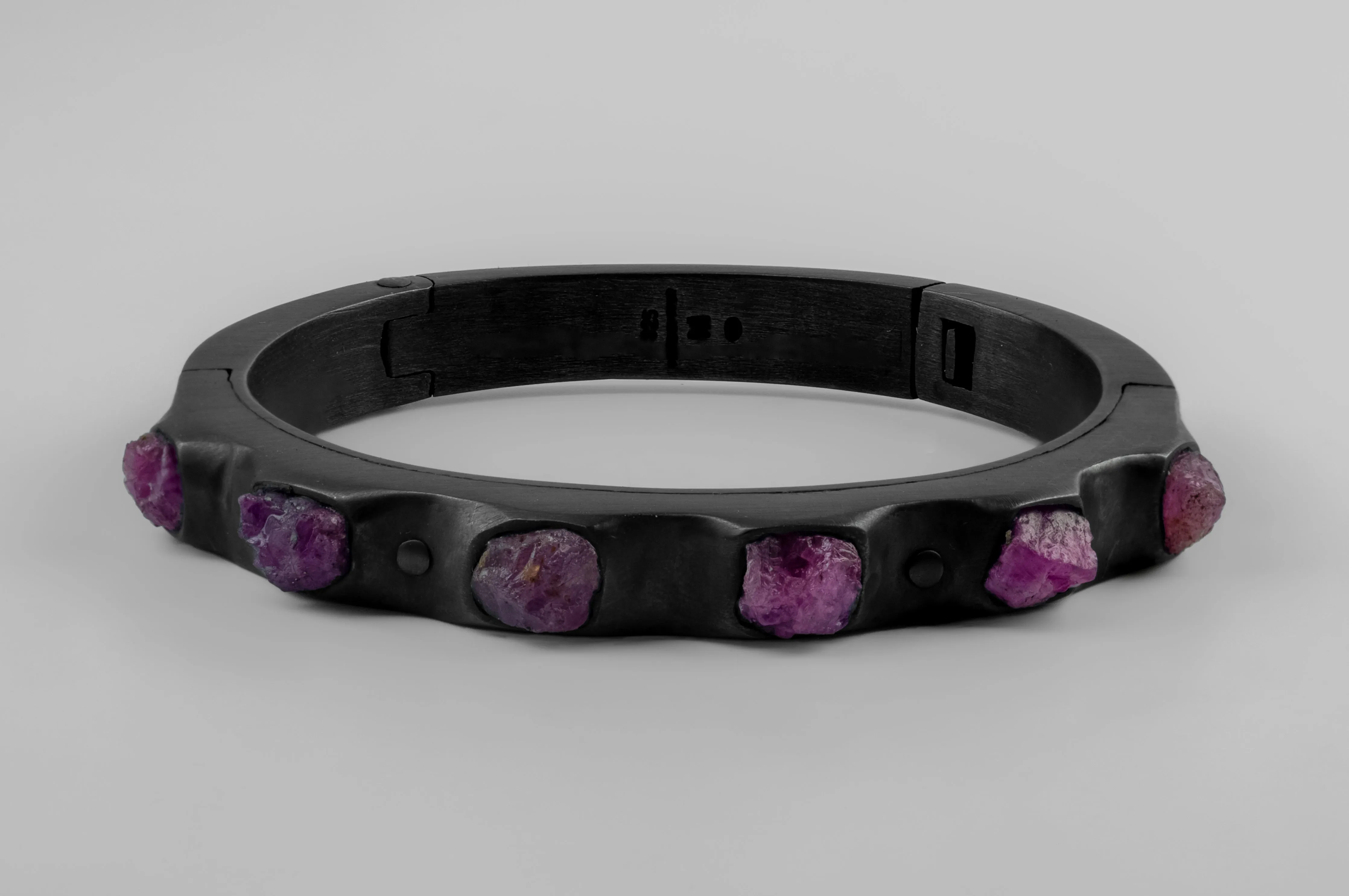 Sistema Bracelet v2 (Terrestrial Surfaced, Dirty Ruby Slabs, 9mm, KA+DRUS) sold by Parts of Four product image thumbnail 3