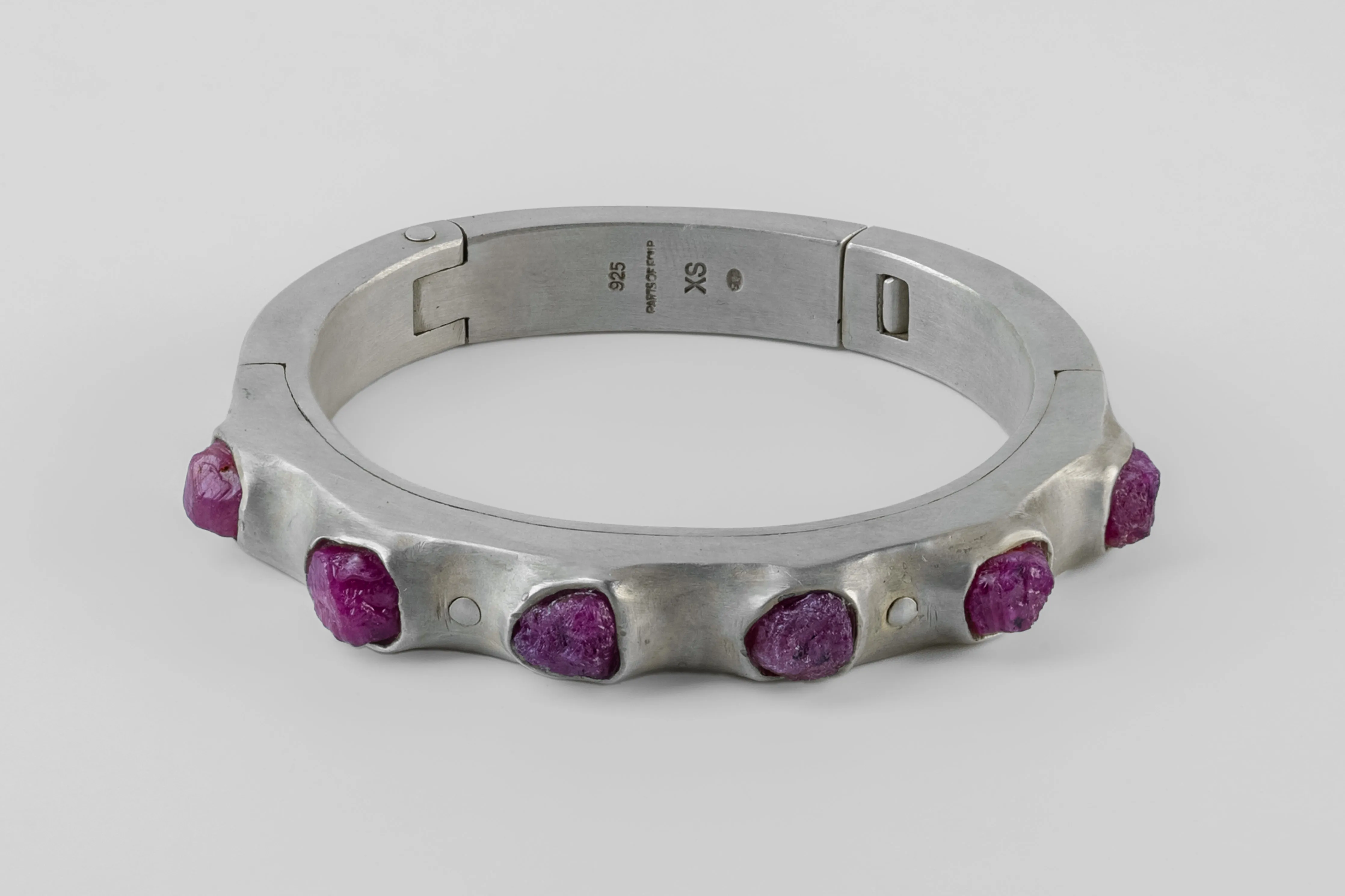 Sistema Bracelet v2 (Terrestrial Surfaced, Dirty Ruby Slabs, 9mm, DA+DRUS) sold by Parts of Four product image thumbnail 3