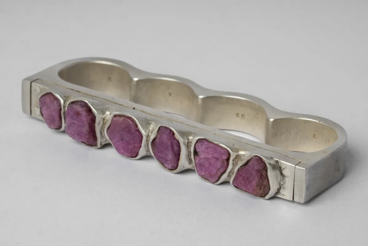 Plate Ring Four Finger (Terrestrial Surfaced, 9mm, DA+DRUS) sold by Parts of Four