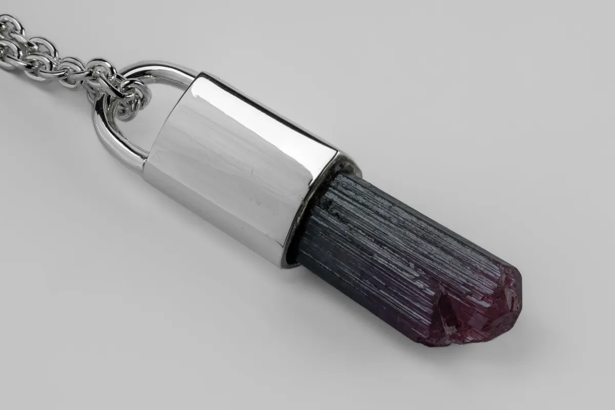 Talisman Necklace (50cm, Rubellite, PA+RBL) sold by Parts of Four