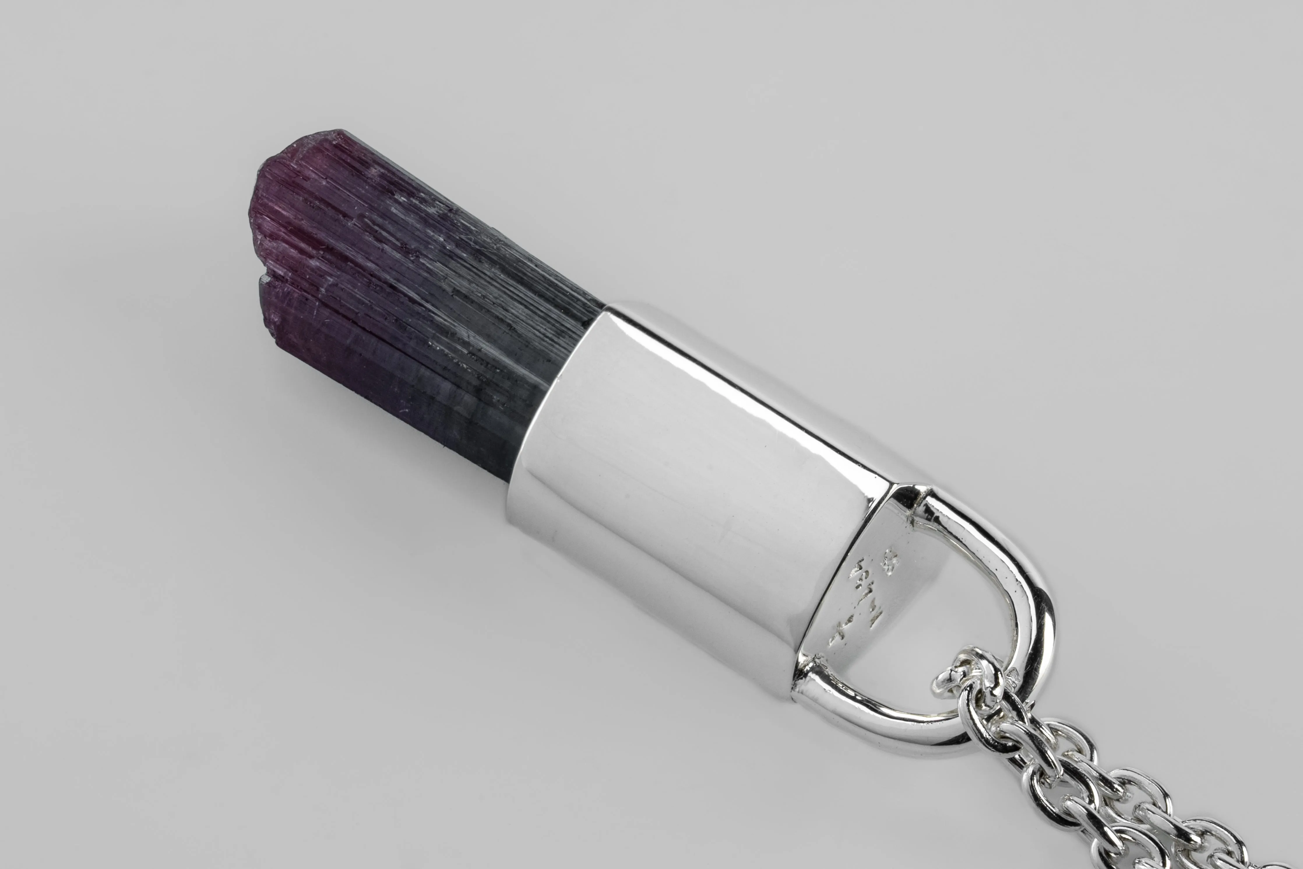 Talisman Necklace (50cm, Rubellite, PA+RBL) sold by Parts of Four product image thumbnail 2