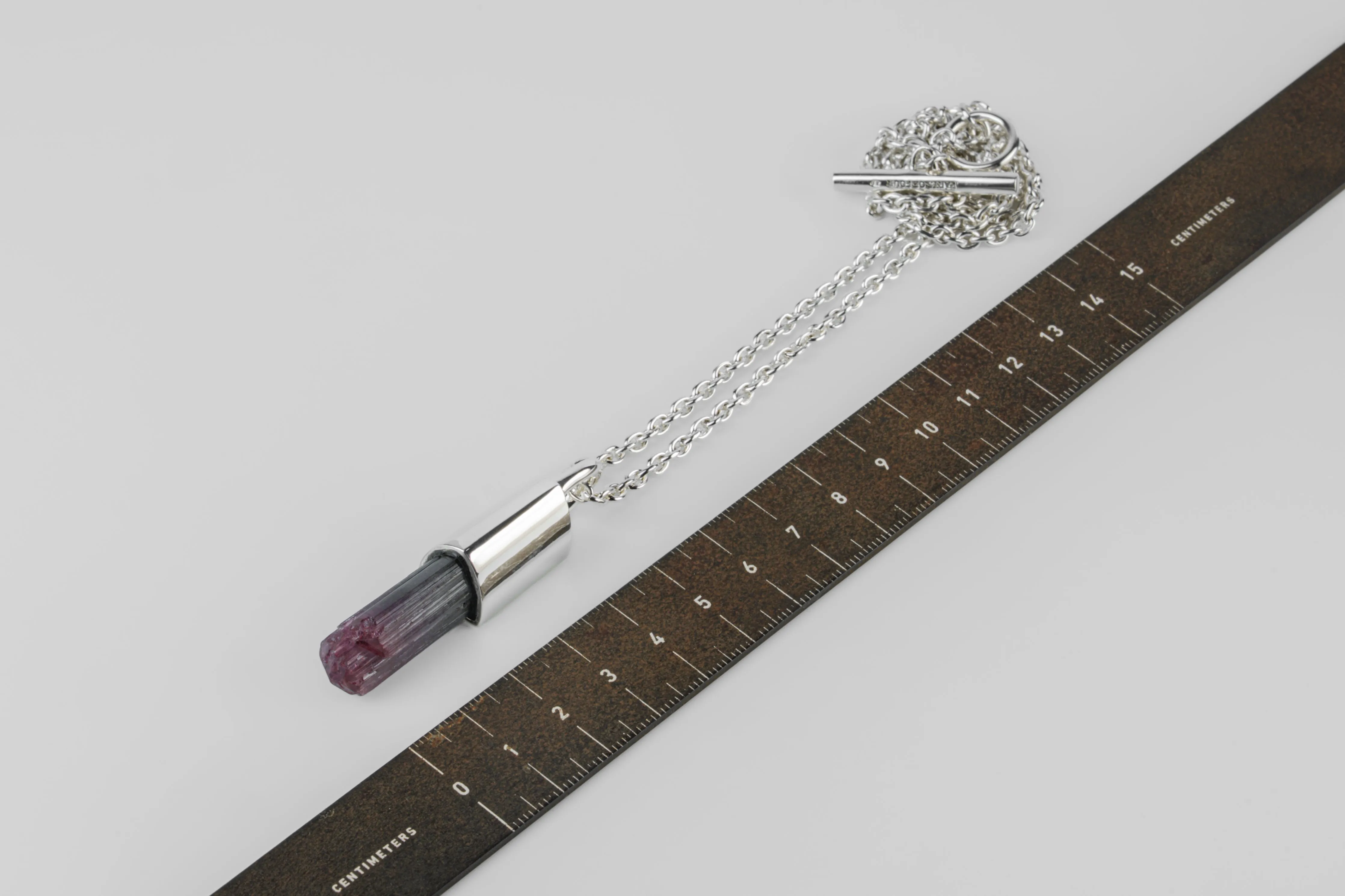 Talisman Necklace (50cm, Rubellite, PA+RBL) sold by Parts of Four product image thumbnail 5