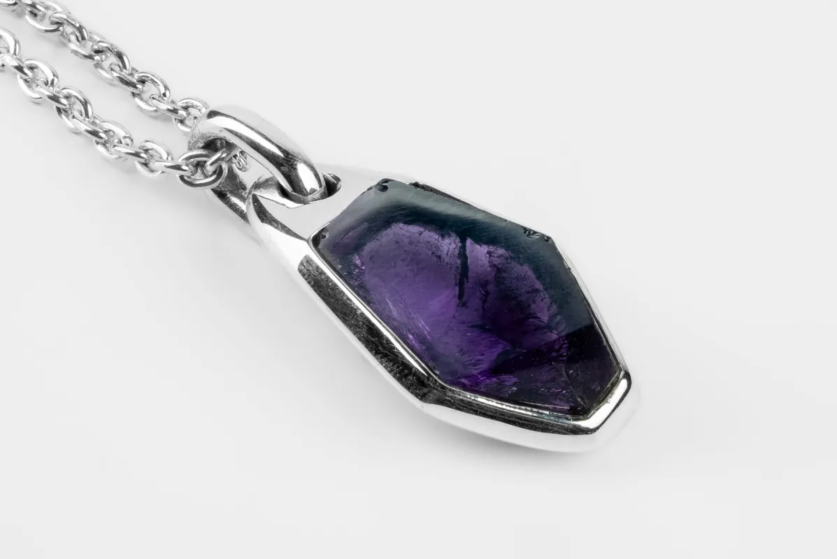 Halos Necklace (Amethyst, PA+AME) sold by Parts of Four