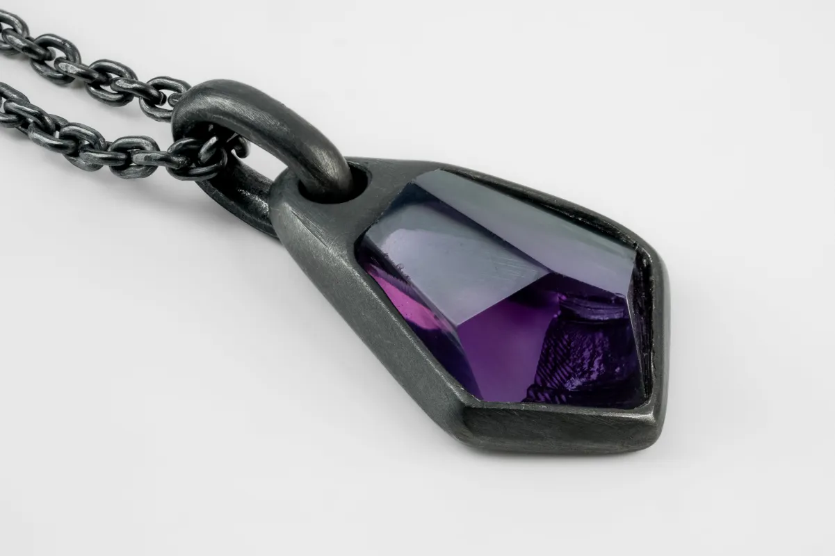 Halos Necklace (Amethyst, KA+AME) sold by Parts of Four