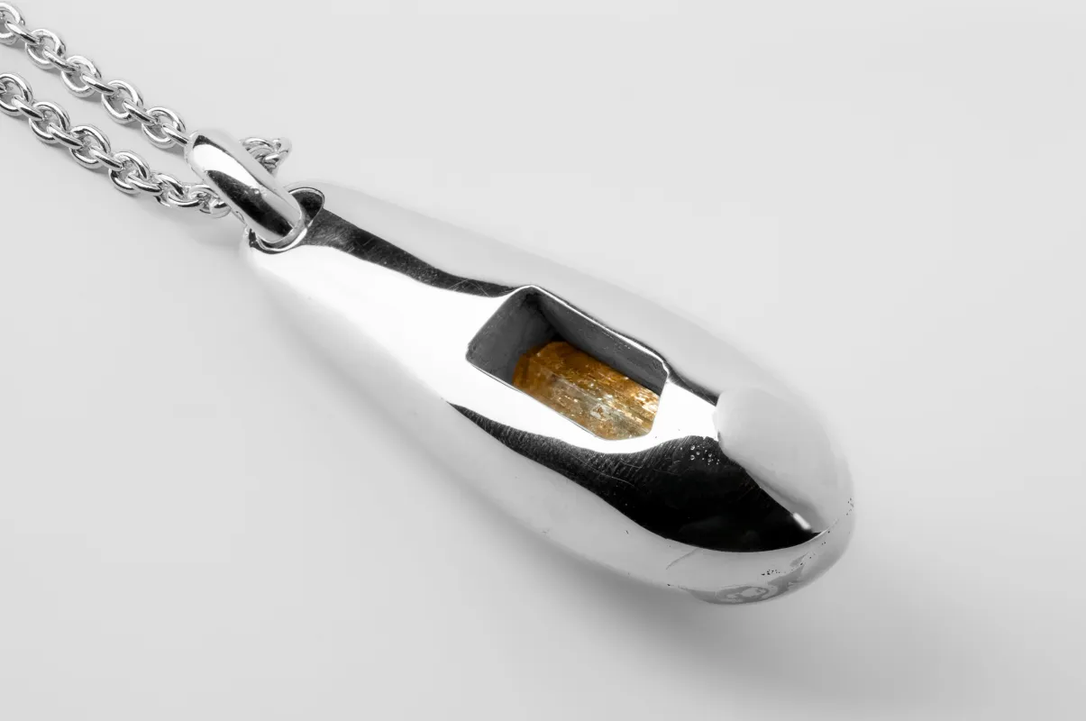 Chrysalis Necklace (Envelopment, Imperial Topaz, PA+ITOP) sold by Parts of Four