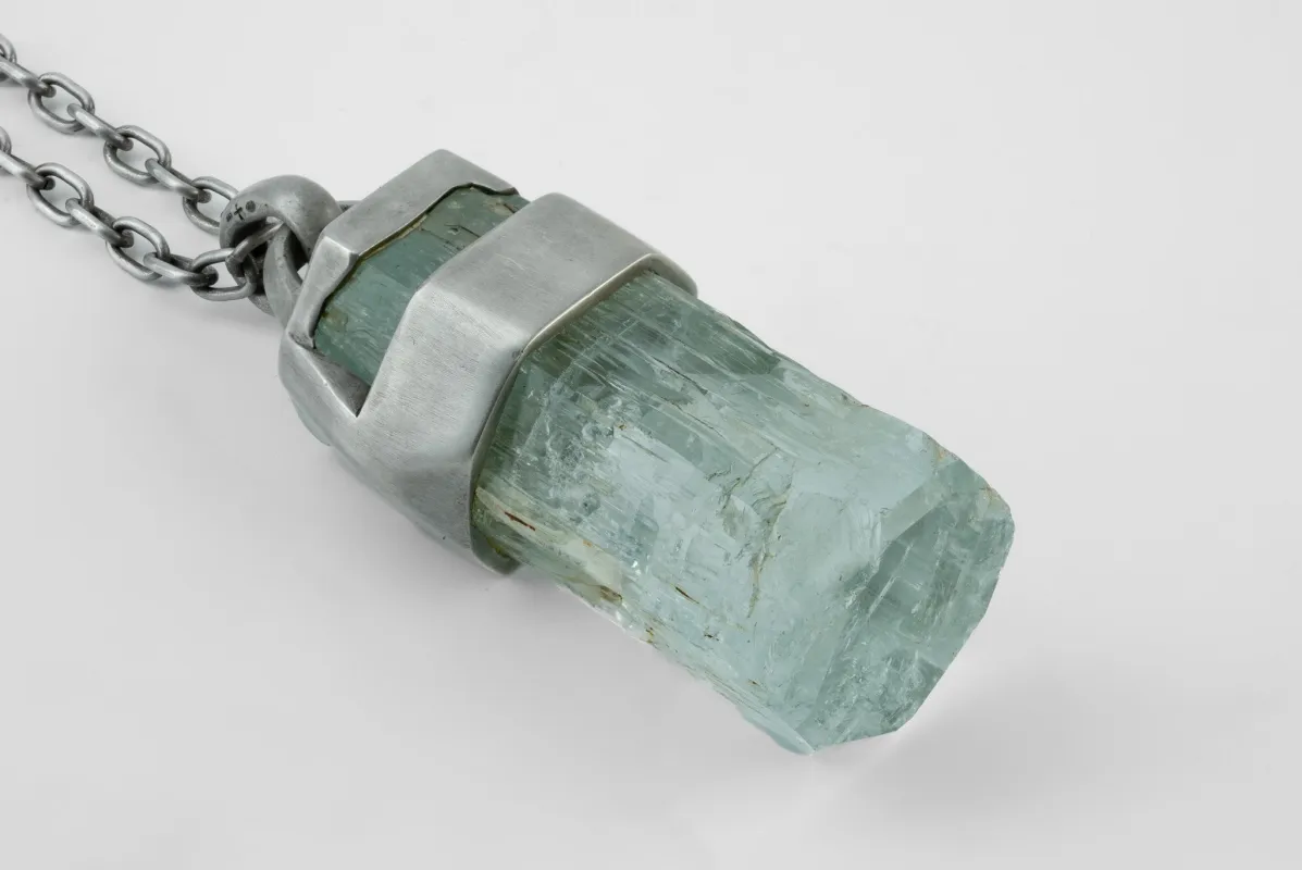 Talisman Necklace (Brace-Held, Healed, Aquamarine, DA+AQU) sold by Parts of Four