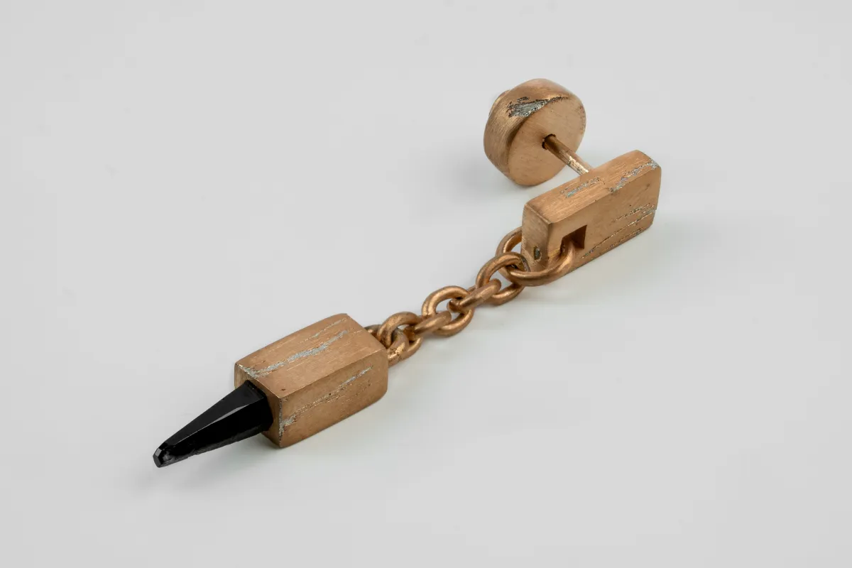 Talisman Dangle Earring (Winza Sapphire, AMA+WIS) sold by Parts of Four