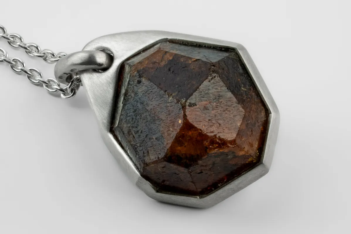 Halos Necklace (Spessartite, MA+SPES) sold by Parts of Four