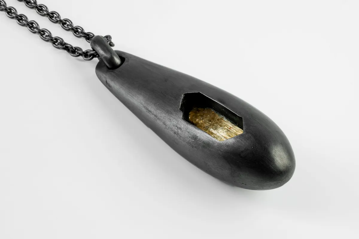 Chrysalis Necklace (Envelopment, Imperial Topaz, KA+ITOP) sold by Parts of Four