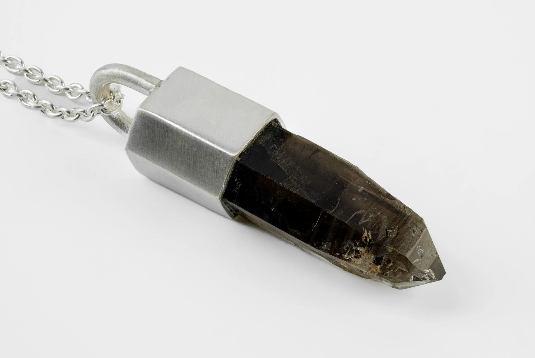 Talisman Necklace (Smoky Quartz, MA+SQ) sold by Parts of Four