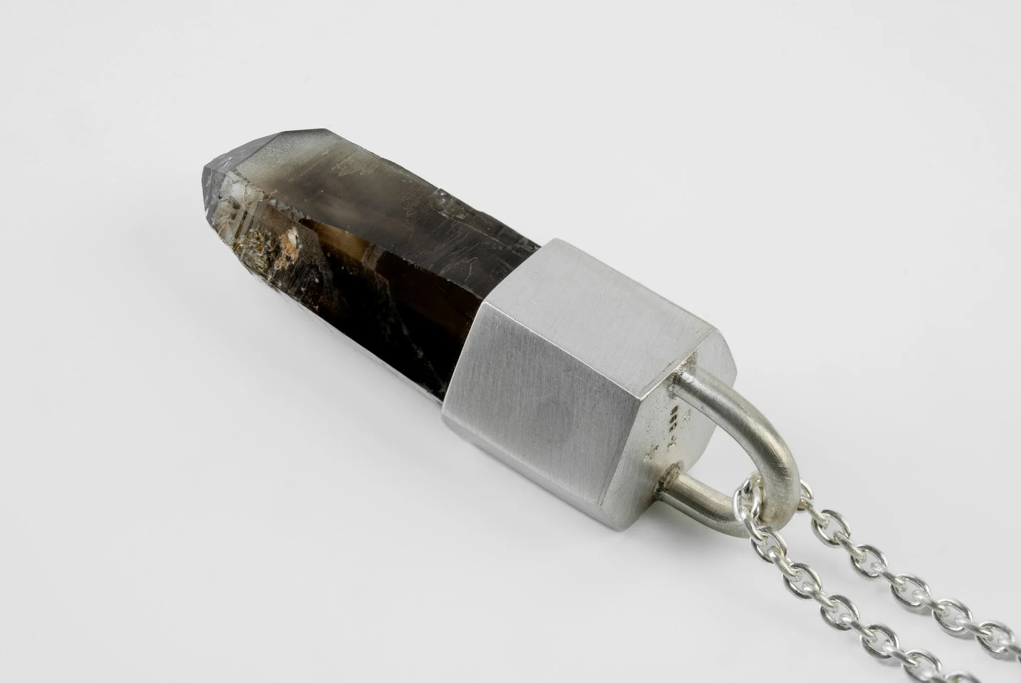 Talisman Necklace (Smoky Quartz, MA+SQ) sold by Parts of Four product image thumbnail 2