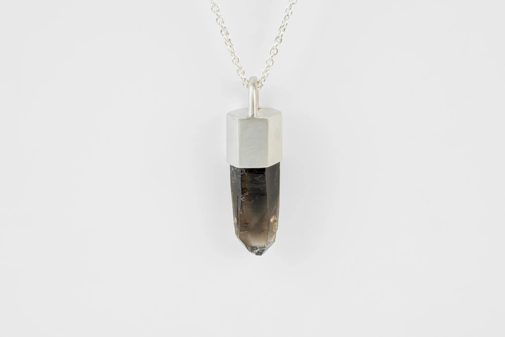 Talisman Necklace (Smoky Quartz, MA+SQ) sold by Parts of Four product image thumbnail 3