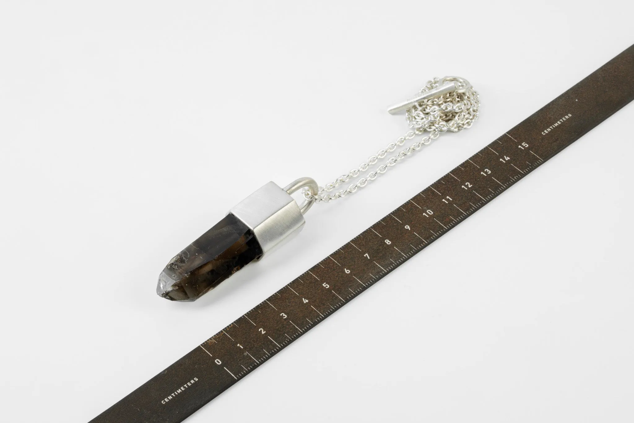 Talisman Necklace (Smoky Quartz, MA+SQ) sold by Parts of Four product image thumbnail 5