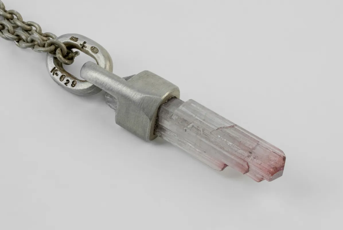 Talisman Necklace (50cm, Brace-Held, Healed, Rubellite, DA+RBL) sold by Parts of Four