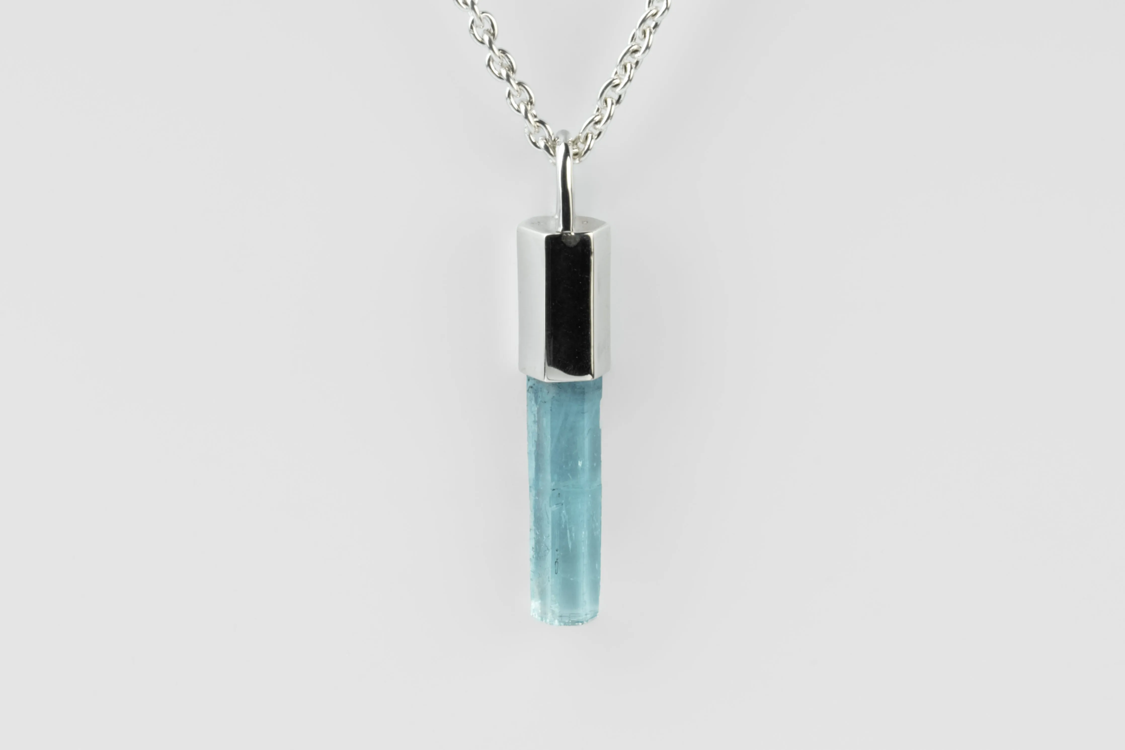 Talisman Necklace (50cm, Aquamarine, PA+AQU) sold by Parts of Four product image thumbnail 4