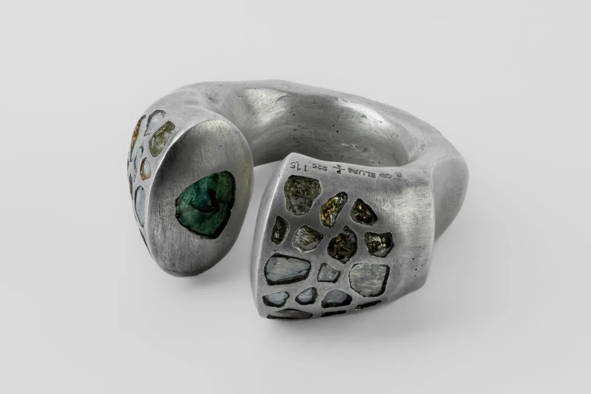 Giant Druid Ring (Arc Set Mega Pavé, Hoof Set 0.8 CT, DA+DIA+BDIA) sold by Parts of Four