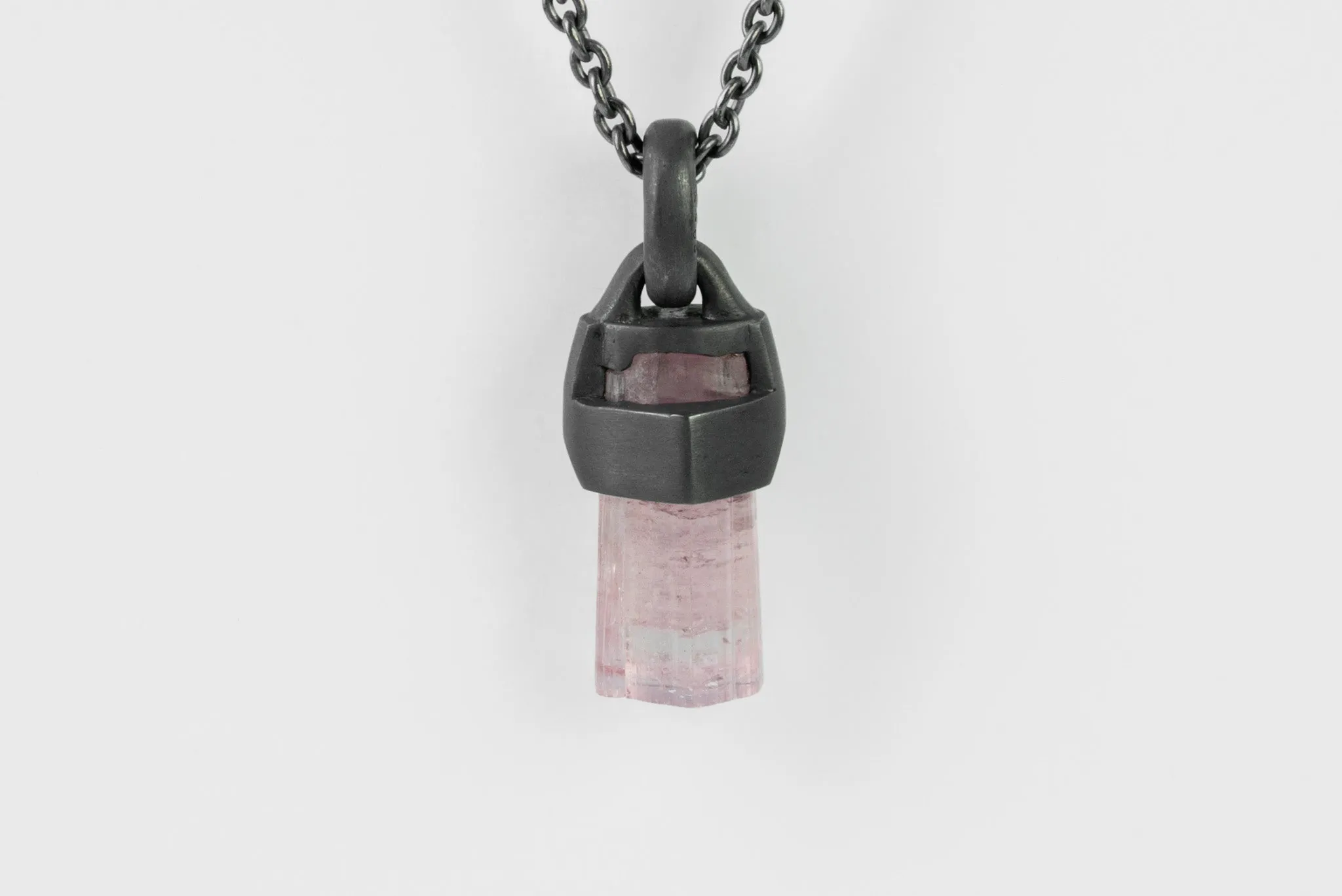 Talisman Necklace (Brace-Held, Healed, Rubellite, KA+RBL) sold by Parts of Four product image thumbnail 4