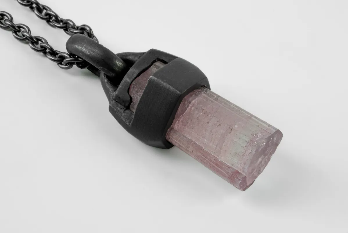 Talisman Necklace (Brace-Held, Healed, Rubellite, KA+RBL) sold by Parts of Four