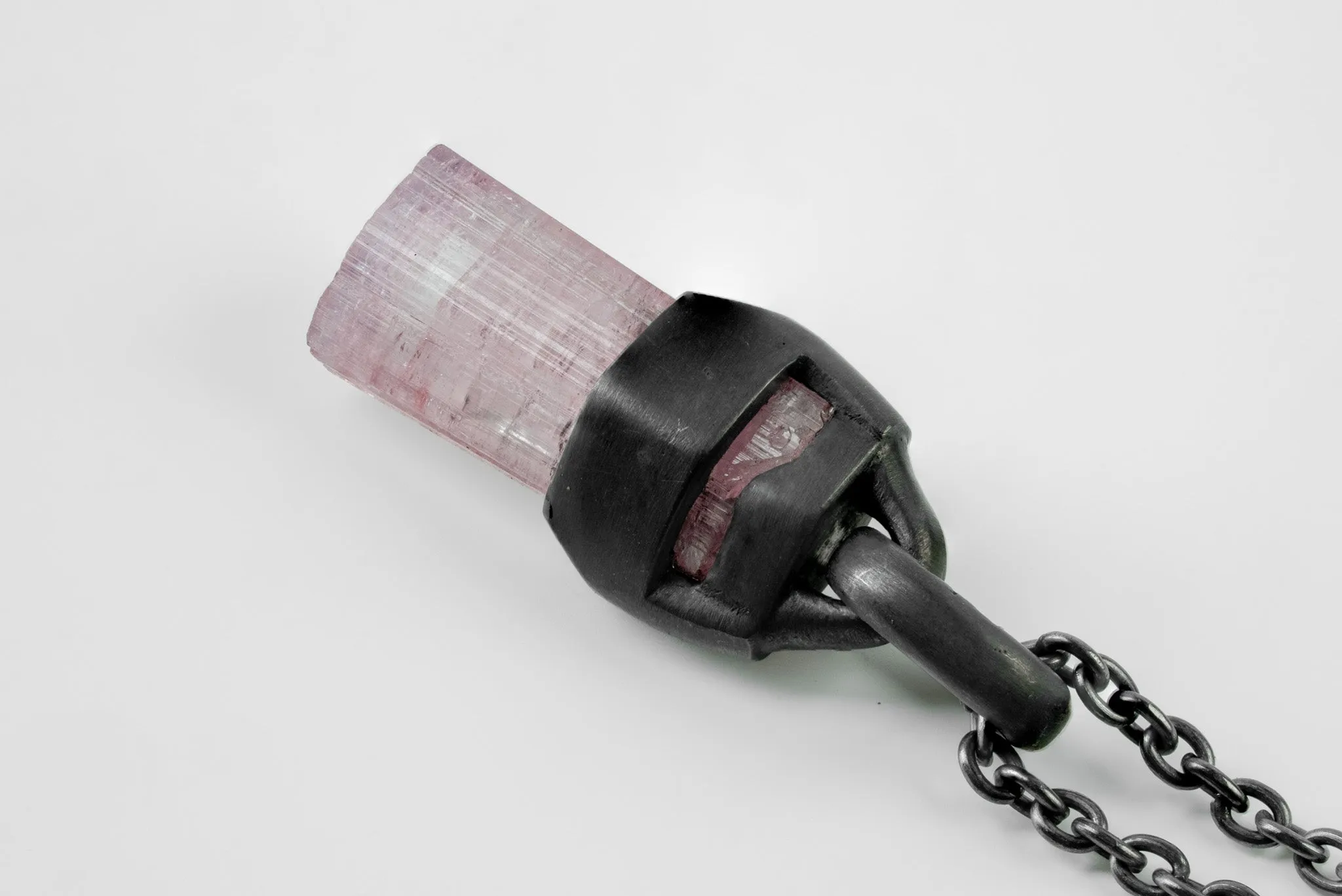 Talisman Necklace (Brace-Held, Healed, Rubellite, KA+RBL) sold by Parts of Four product image thumbnail 2