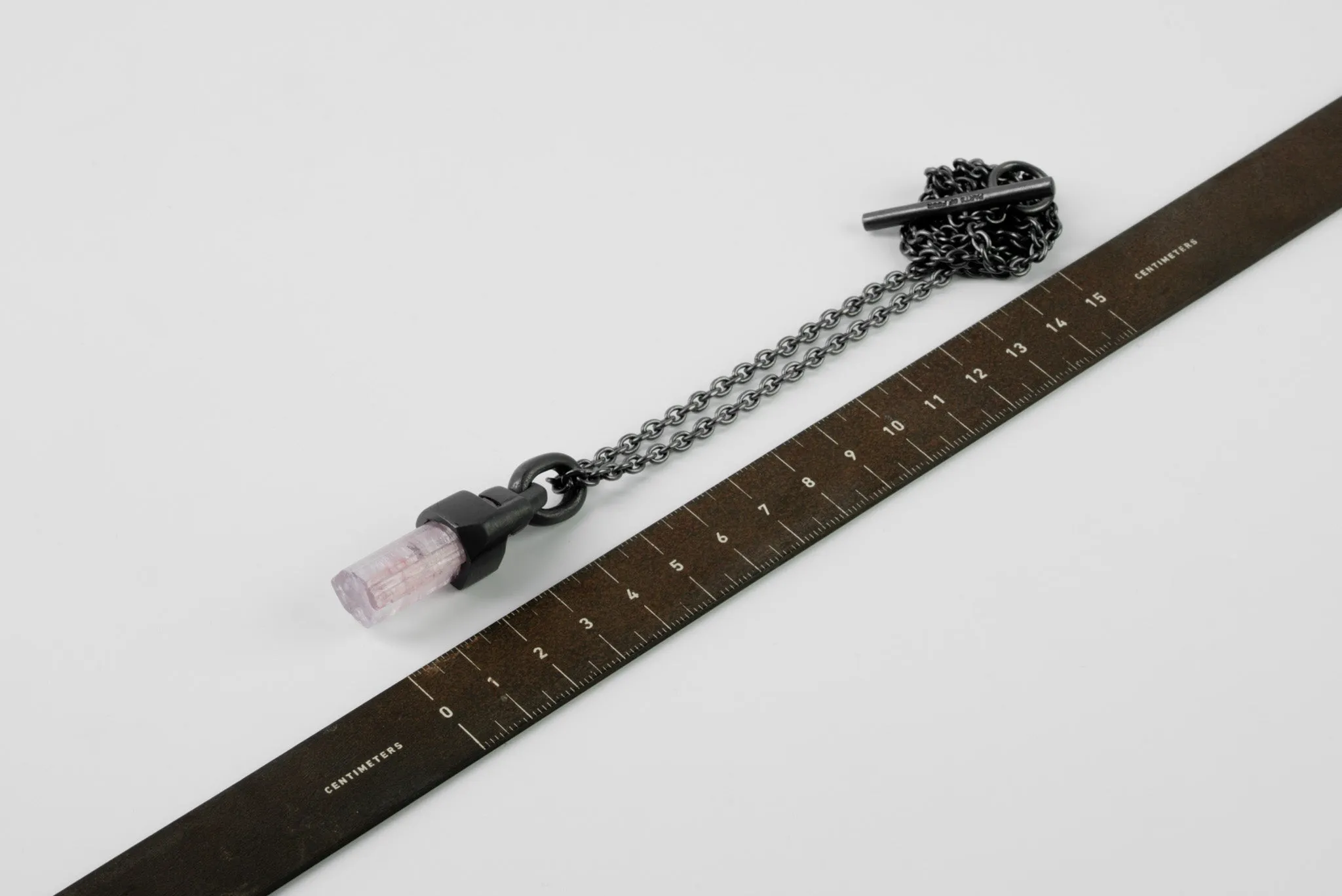 Talisman Necklace (Brace-Held, Healed, Rubellite, KA+RBL) sold by Parts of Four product image thumbnail 5