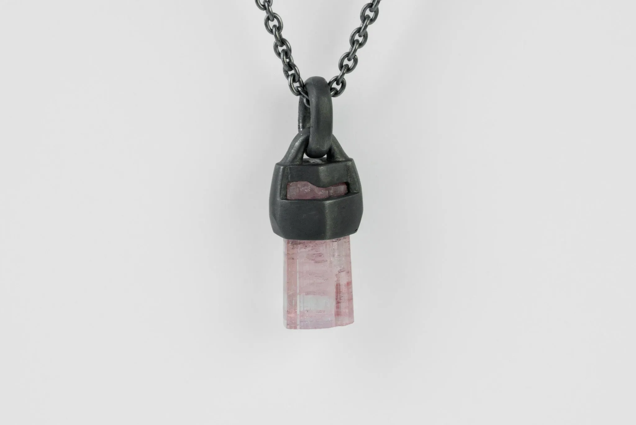 Talisman Necklace (Brace-Held, Healed, Rubellite, KA+RBL) sold by Parts of Four product image thumbnail 3
