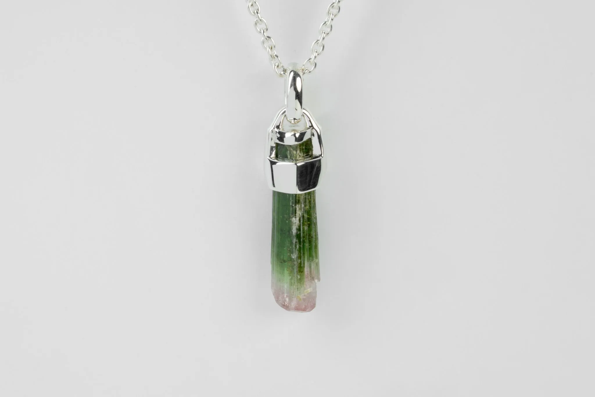 Talisman Necklace (Brace-Held, Healed, Elbaite, PA+ELB) sold by Parts of Four product image thumbnail 4