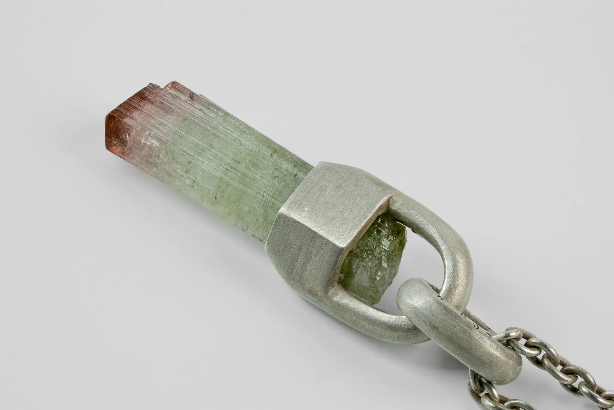 Talisman Necklace (Brace-Held, Healed, Elbaite, DA+ELB) sold by Parts of Four product image thumbnail 2