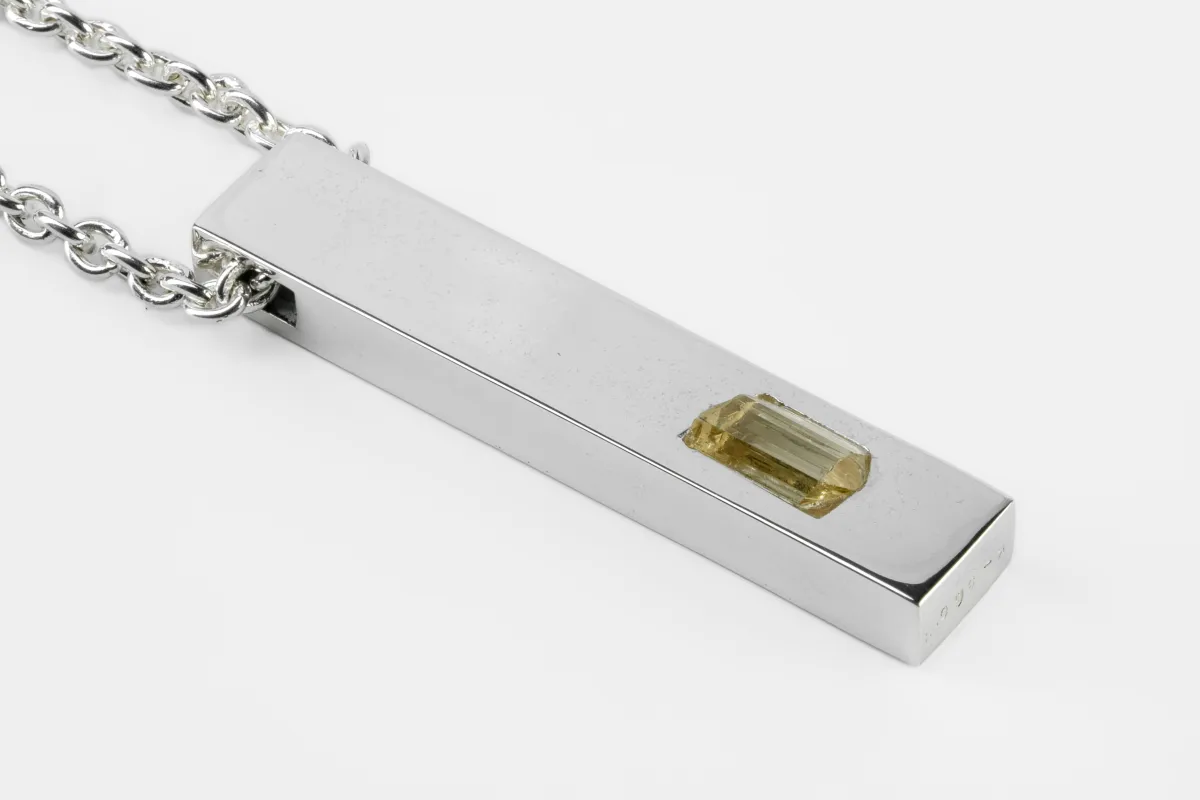 Amulet Cuboid Necklace (Scapolite, PA+SCAP) sold by Parts of Four