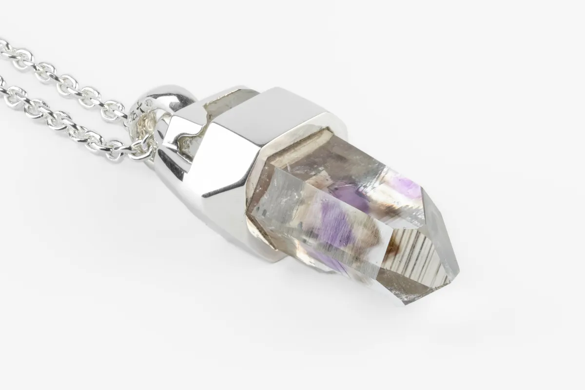 Talisman Necklace (Brace-Held, Healed, Amethyst, PA+AME) sold by Parts of Four