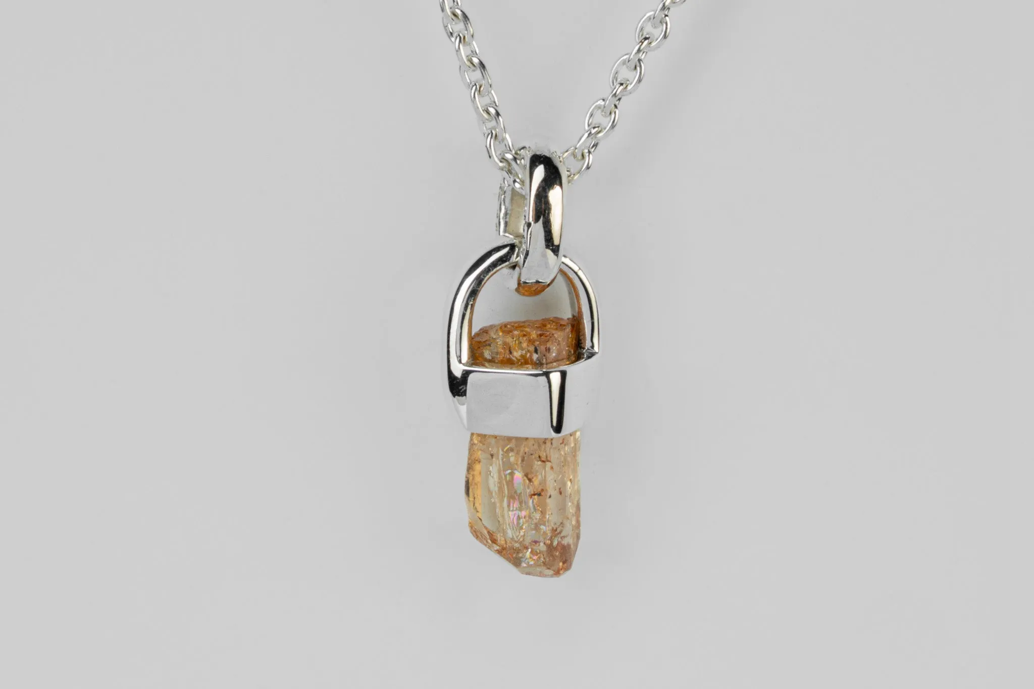 Talisman Necklace (Brace-Held, Imperial Topaz, PA+ITOP) sold by Parts of Four product image thumbnail 3