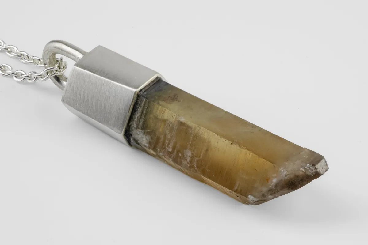 Talisman Necklace (Citrine, MA+CIT) sold by Parts of Four