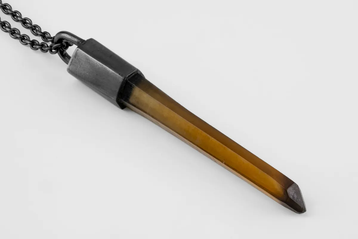 Talisman Necklace (Citrine, KA+CIT) sold by Parts of Four