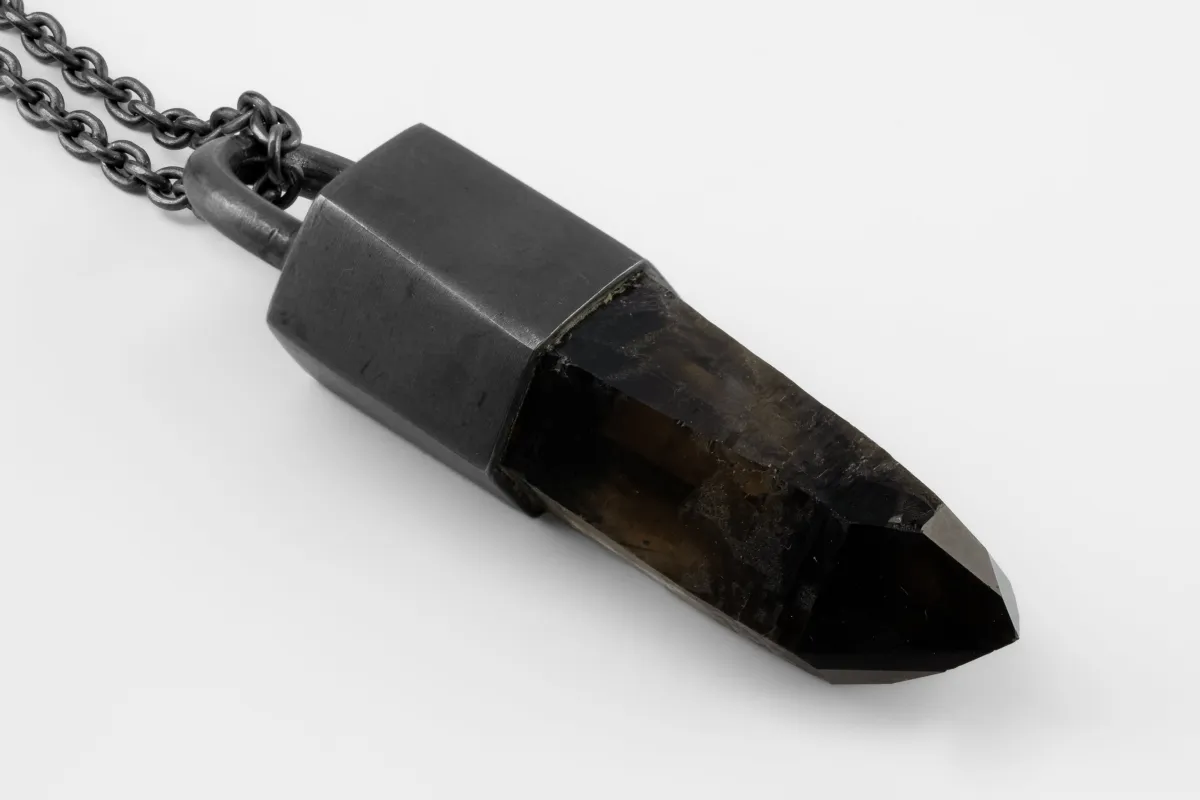 Talisman Necklace (Smoky Quartz, KA+SQ) sold by Parts of Four