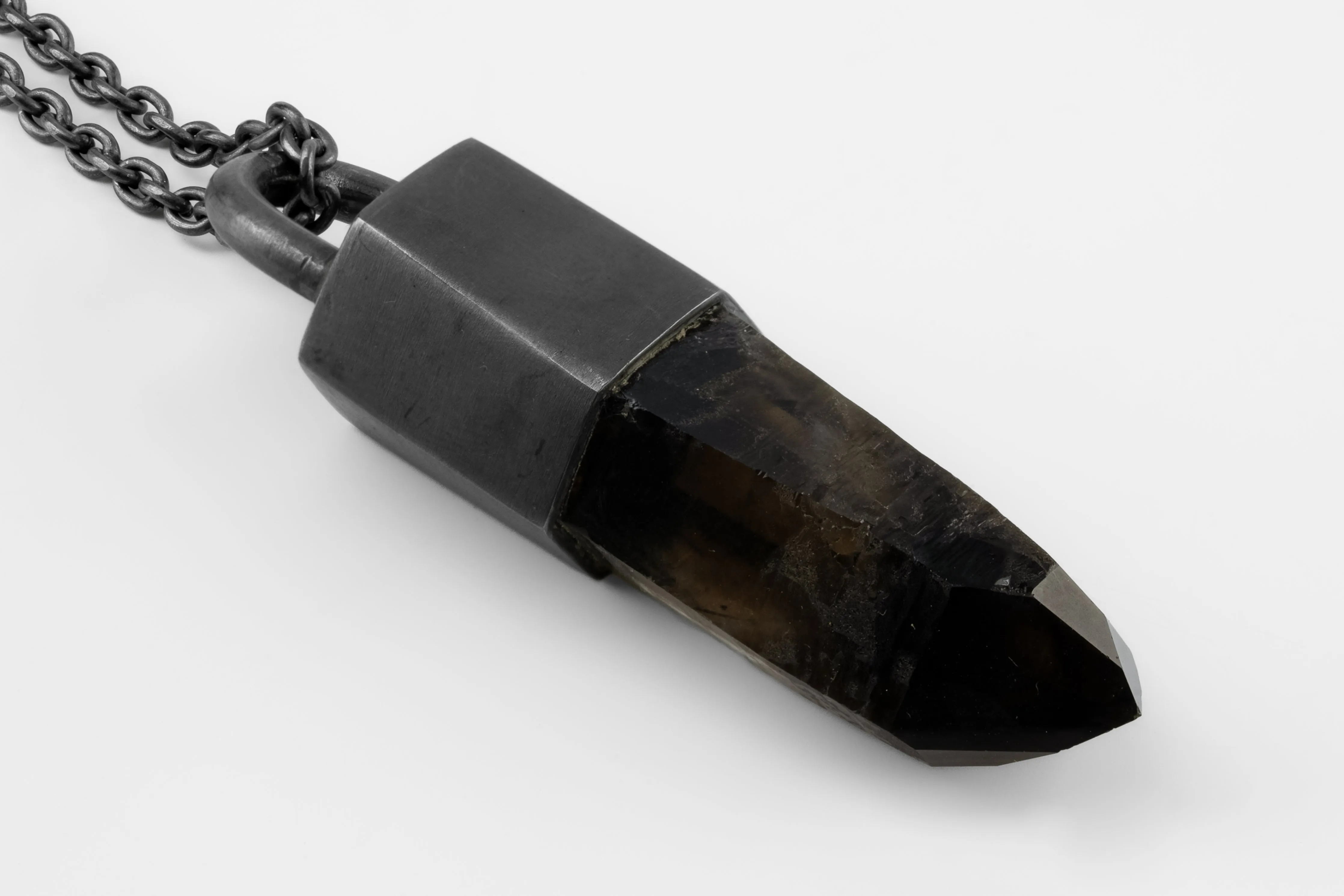 Talisman Necklace (Smoky Quartz, KA+SQ) sold by Parts of Four