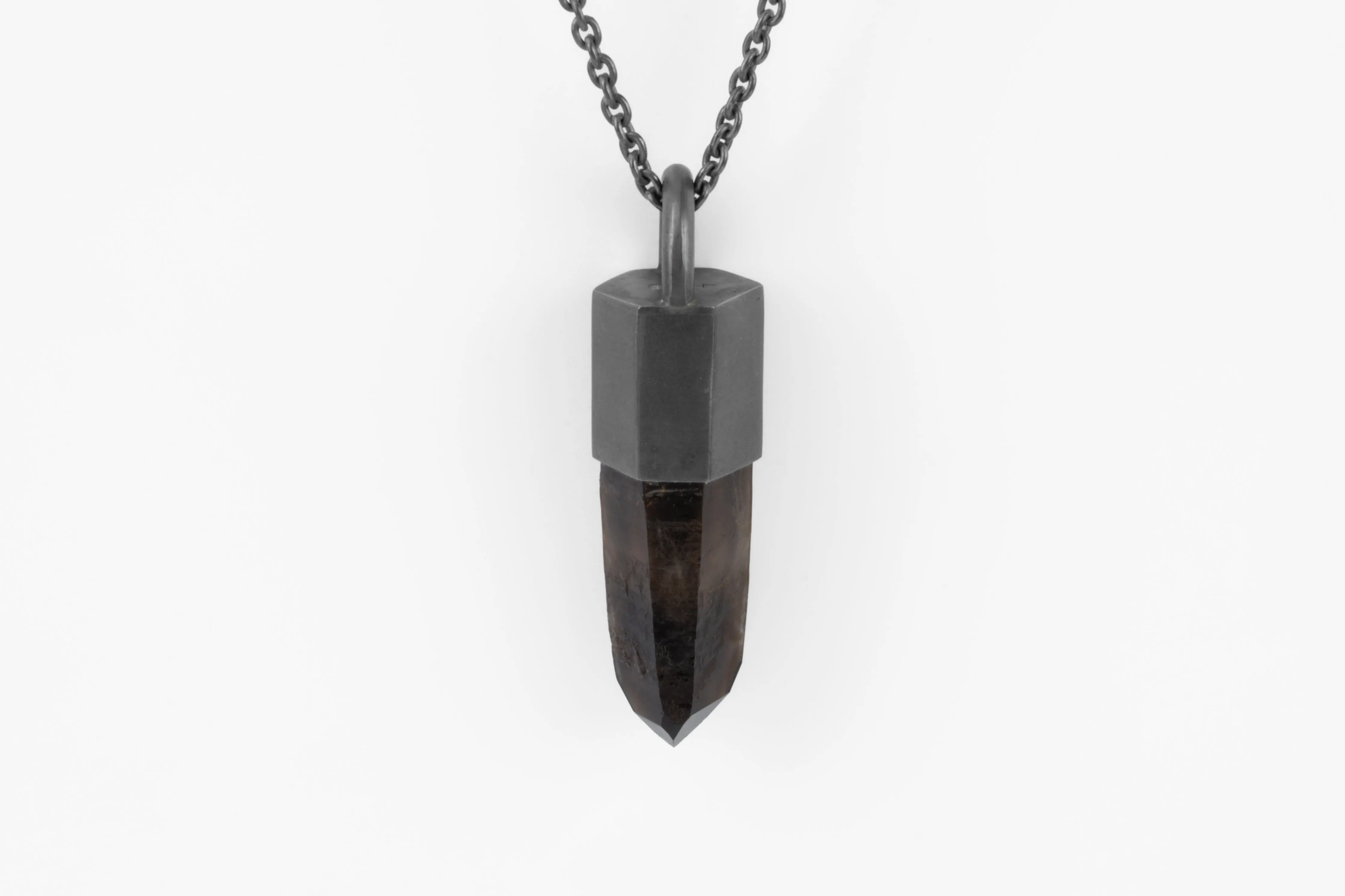 Talisman Necklace (Smoky Quartz, KA+SQ) sold by Parts of Four product image thumbnail 4