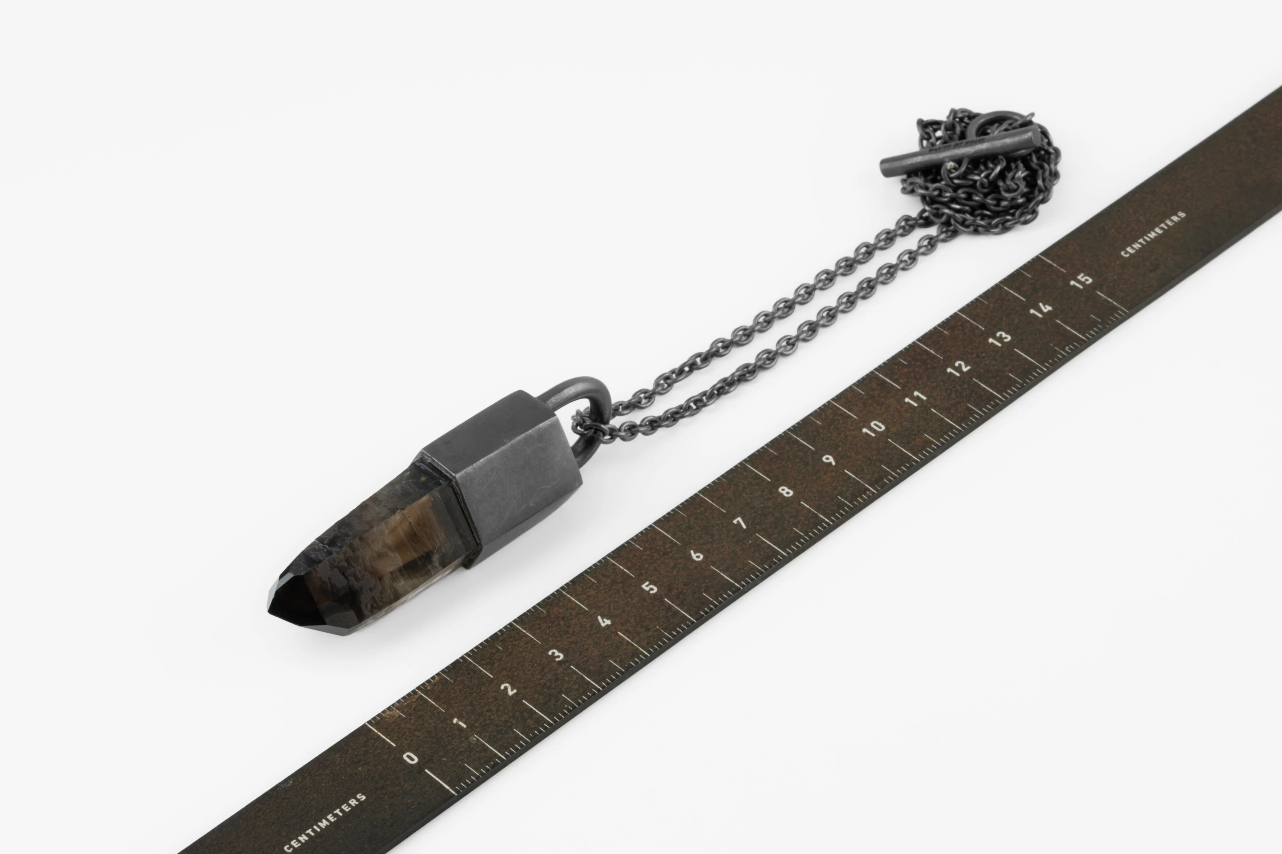 Talisman Necklace (Smoky Quartz, KA+SQ) sold by Parts of Four product image thumbnail 5