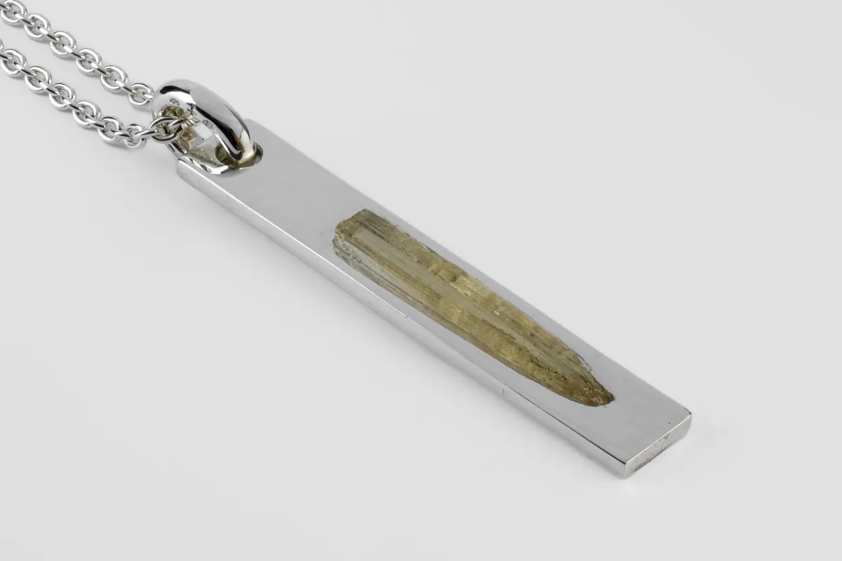 Plate Necklace (Adaptation, Scapolite, PA+SCAP) sold by Parts of Four