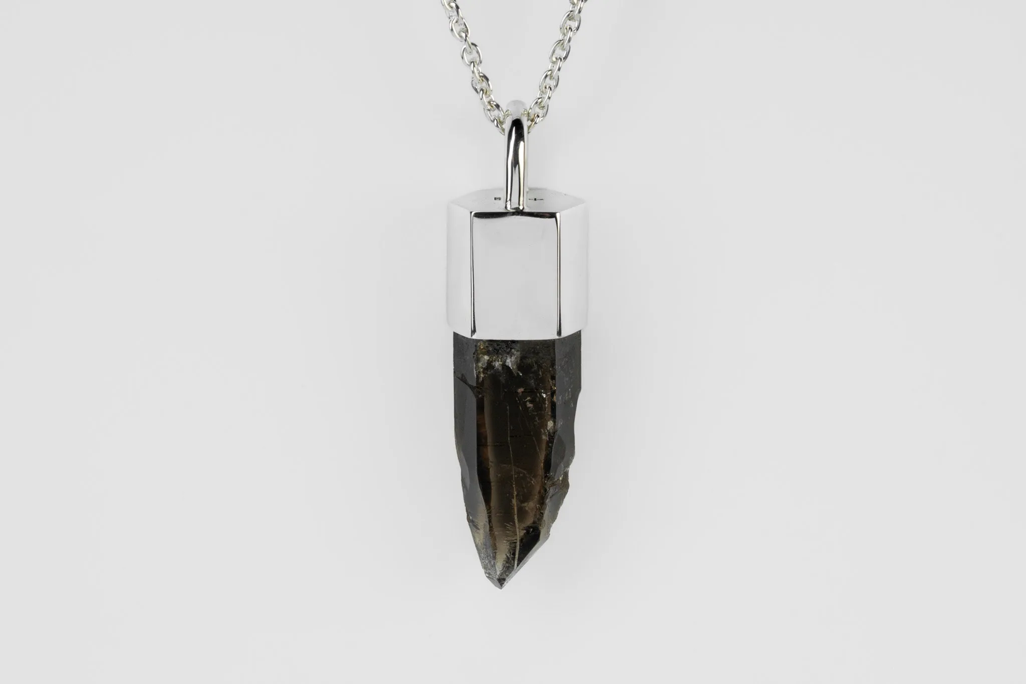 Talisman Necklace (Smoky Quartz, PA+SQ) sold by Parts of Four product image thumbnail 3