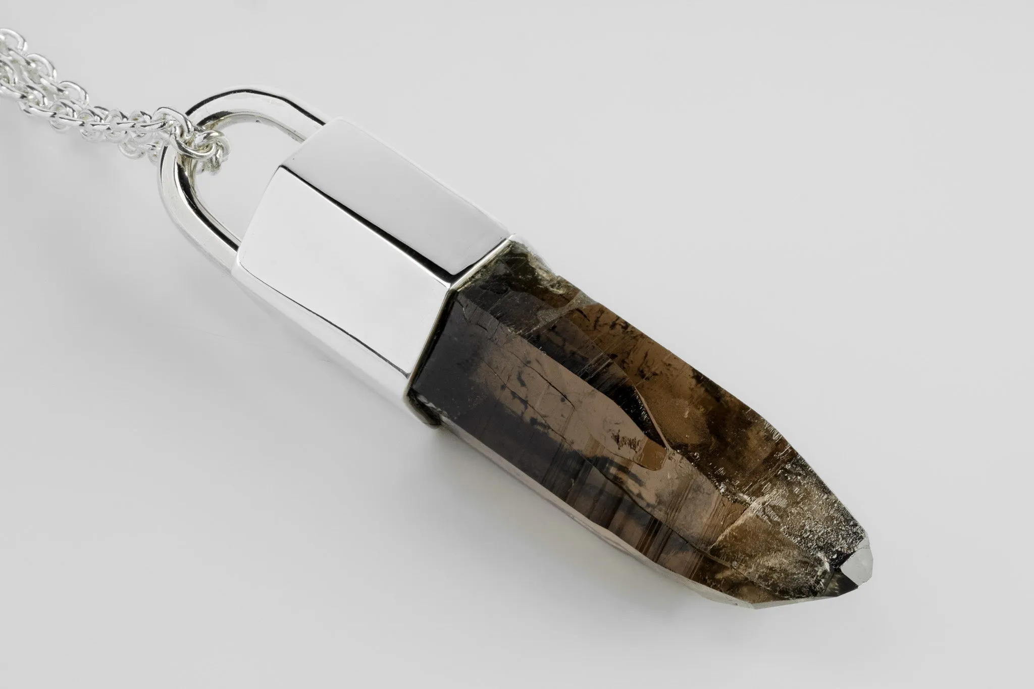 Talisman Necklace (Smoky Quartz, PA+SQ) sold by Parts of Four