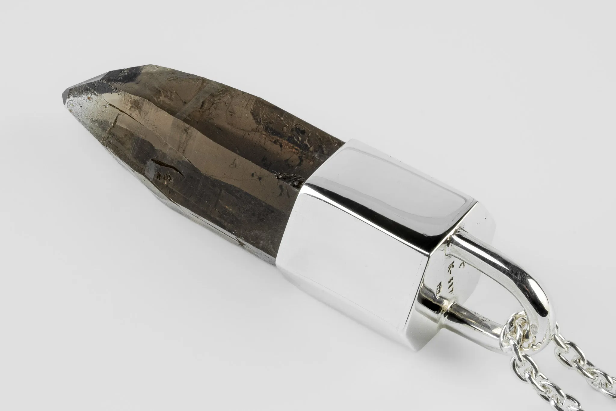 Talisman Necklace (Smoky Quartz, PA+SQ) sold by Parts of Four product image thumbnail 2