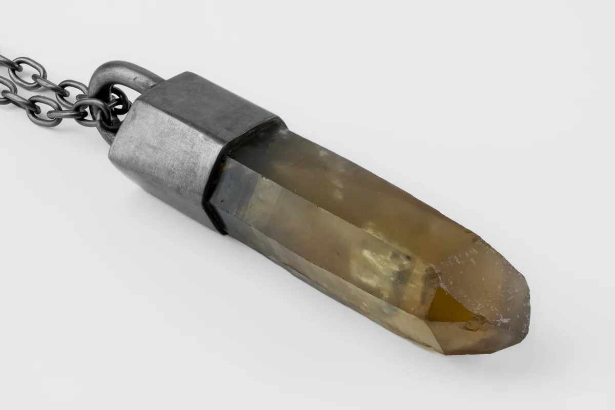 Talisman Necklace (Citrine, KA+CIT) sold by Parts of Four