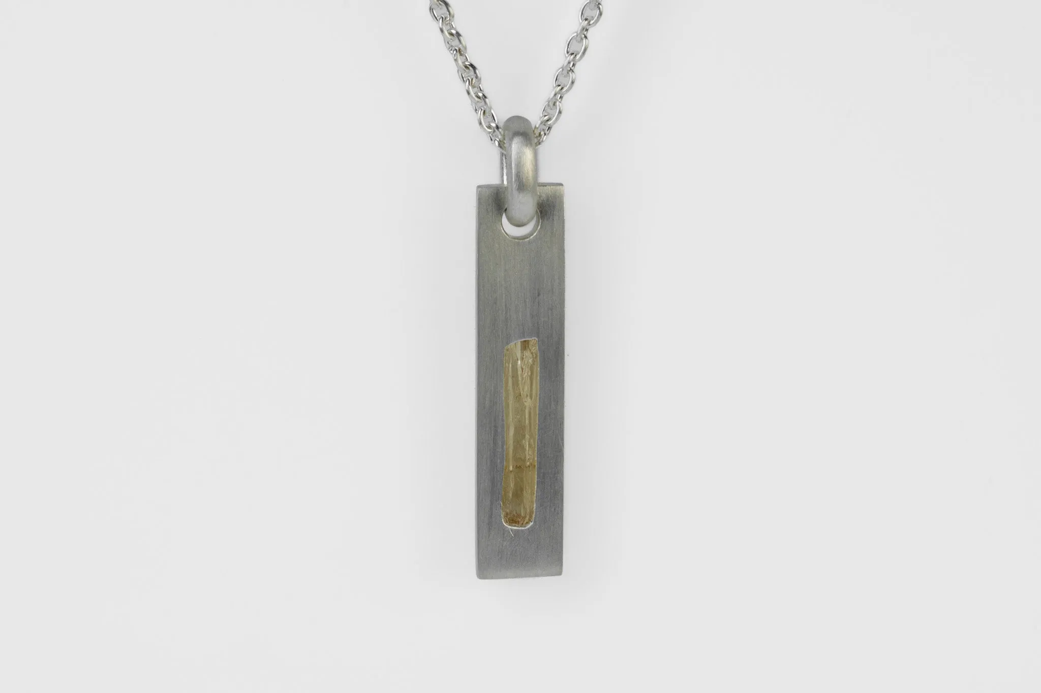 Plate Necklace (Adaptation, Scapolite, MA+SCAP) sold by Parts of Four product image thumbnail 4