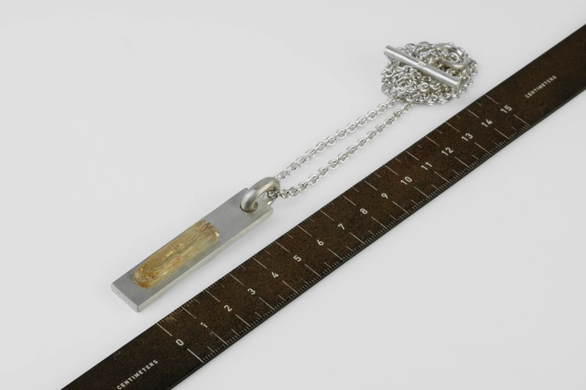 Plate Necklace (Adaptation, Scapolite, MA+SCAP) sold by Parts of Four product image thumbnail 5