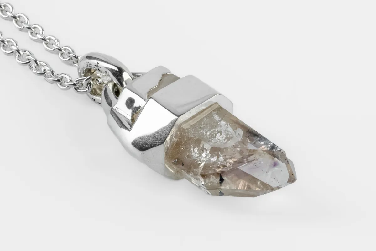 Talisman Necklace (Brace-Held, Healed, Light Amethyst, PA+AME) sold by Parts of Four