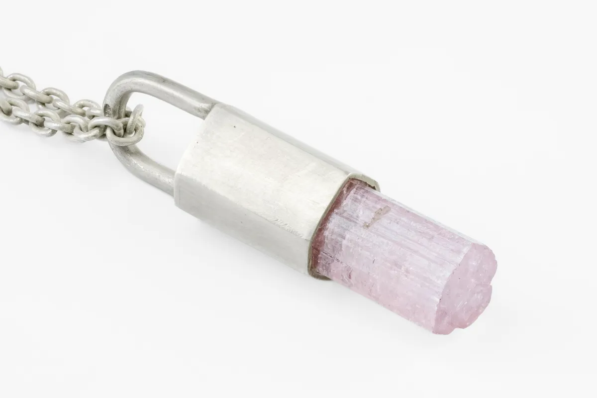 Talisman Necklace, (Rubellite, DA+RBL) sold by Parts of Four