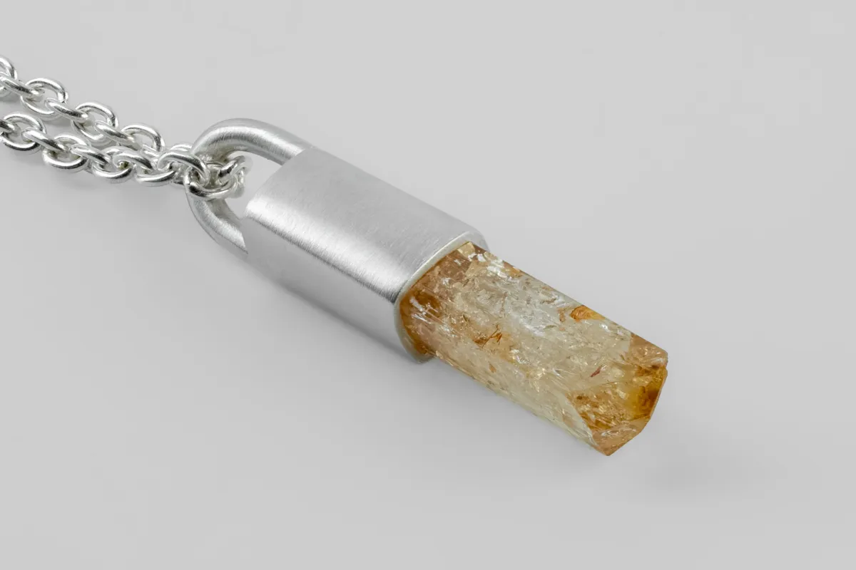Talisman Necklace (Imperial Topaz, MA+ITOP) sold by Parts of Four