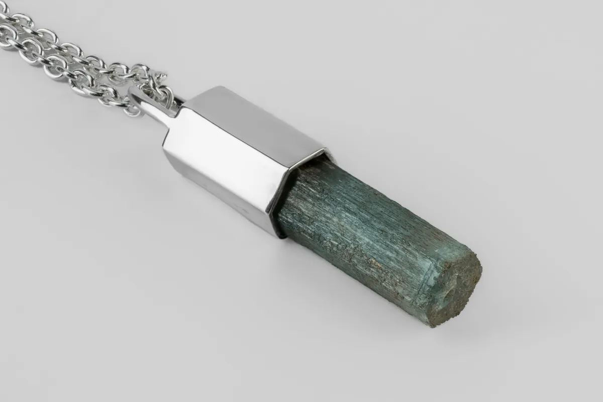 Talisman Necklace (Aquamarine, PA+AQU) sold by Parts of Four