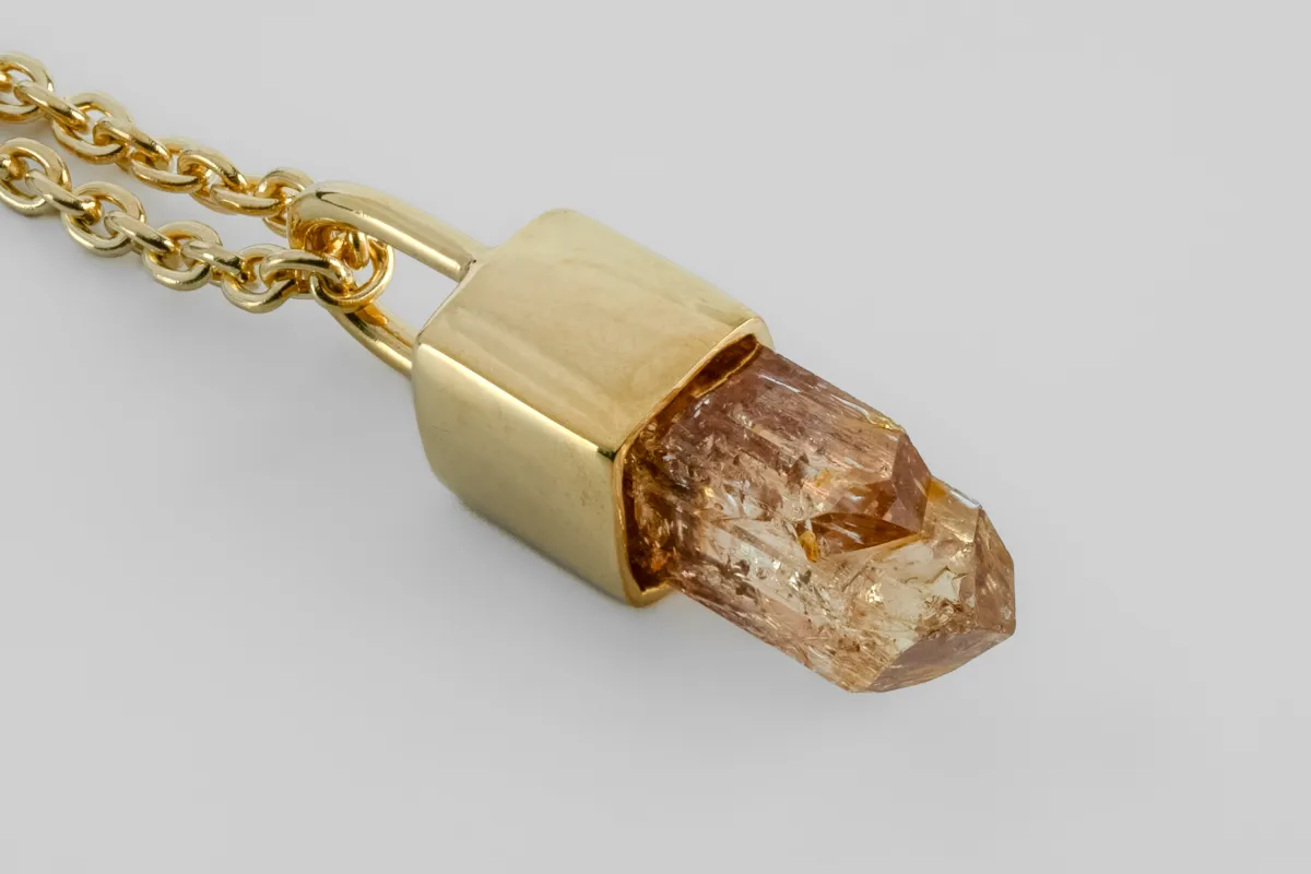 Talisman Necklace (Imperial Topaz, YGA+ITOP) sold by Parts of Four