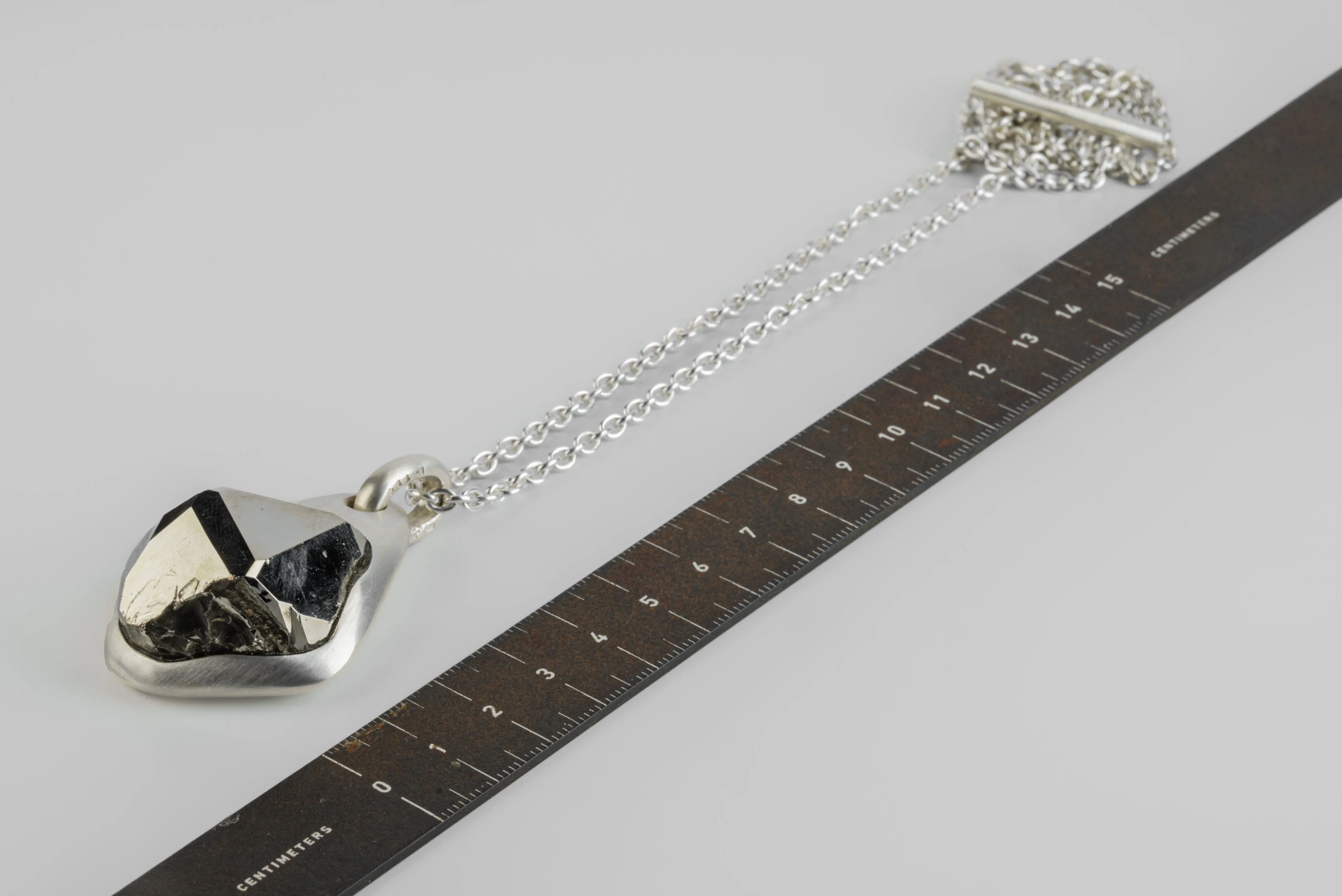 Halos Necklace (Pyrite, MA+PYR) sold by Parts of Four product image thumbnail 5