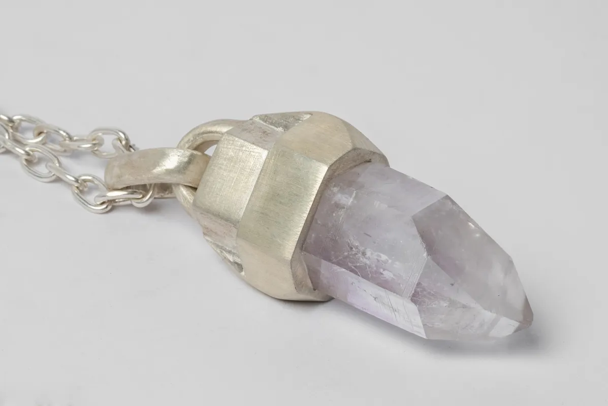 Talisman Necklace (Brace-Held, Healed, Light Amethyst, MA+AME) sold by Parts of Four